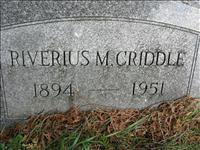 Criddle, Riverius M